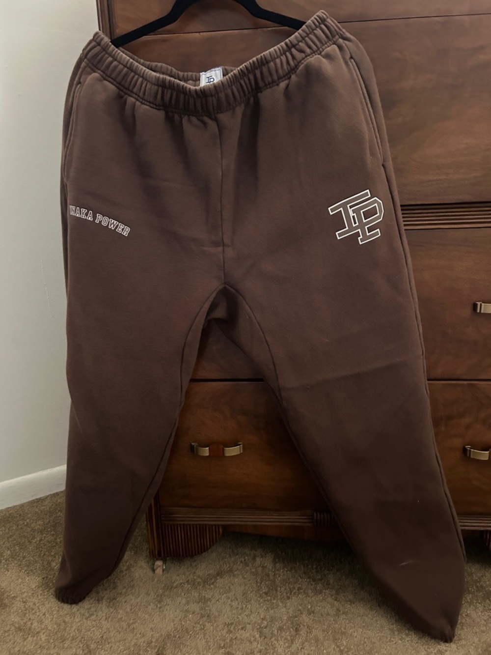 Chocolate Brown Inaka Power Sweatpants